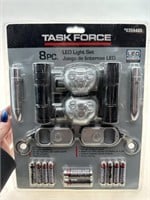 Task Force 8pc LED Light Set New