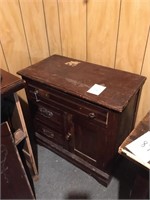 Antique Camode 3 drawer + 1 door
