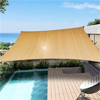 $65 Sun Shade Sail UV Block Canopy Cover 10'x12'