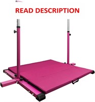 Gymnastic Kip Bar  3' to 5' Adjustable Height