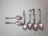 Sterling Silver Spoons, 99g