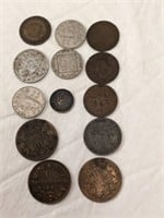 1855,63,66,67, Etc French Coins