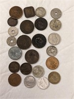 Early 1900's Foreign Coins
