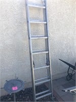 Aluminum extension ladder, #158