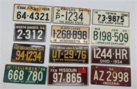 (JL) Motorcycle license plates