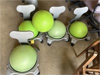 4 - Aeromat Kids Ball Chairs