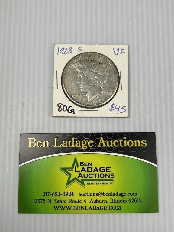 Silver coin & Paper Currency Online Auction