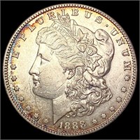 1888-S Morgan Silver Dollar CHOICE AU