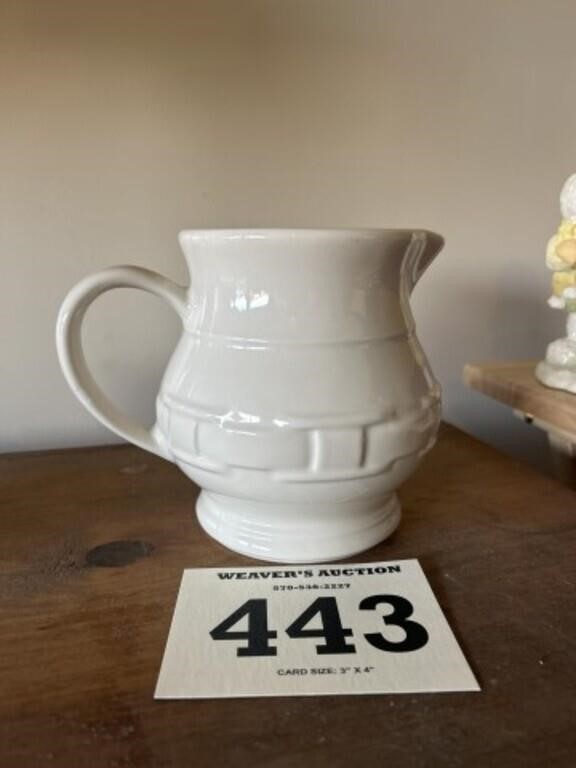 Longaberger Pottery pitcher