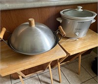 Slow Cooker & Stir fry pan