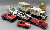 Vintage Diecast Toy Cars and Trucks