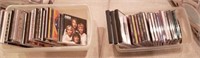 GROUP LOT OF CDs AND ASSORTMENT OF FRAMES