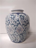 Vintage Chinese Hand Painted Ceramic Vase