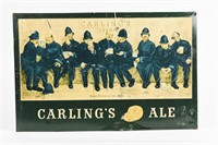 CARLING'S ALE "NINE PINTS OF THE LAW" SST SIGN