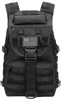 $40 Black military tactical backpack