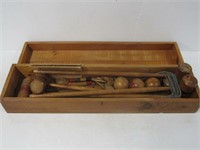 Childs Croquet Set