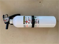 Fire Extinguisher, White