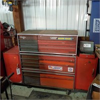 Snap-on Cabinet, (2) side boxes, 65" width overall