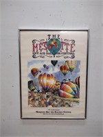 1995 Mesquite TX Hot Air Balloon Poster