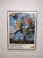 1987 Albuquerque NM Hot Air Balloon Poster