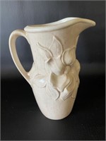 Vtg LT Pottery 9" Vase/Pitcher Spekled Pink