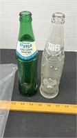 Vintage Tab and Fresca Bottles