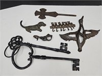 Cast Iron Keys, Duck, Dog, Cat See Sizes