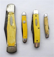 (4) VTG POCKET KNIVES, WESTERN STATES