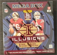 Sealed Box 2023 Illusions Football Cards
