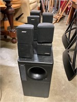 Bose surround sound with five speakers