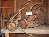 Antique mower/ motors for parts