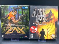 Zax The Alien Hunter & Alone In The Dark PC Games