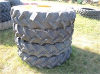 (4) JD GY 320/85R38 Front Duals - MFD #