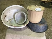 5 Pieces Enamel Ware