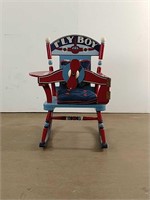 Fly Boy children's rocking chair