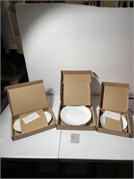 Pampered Chef LOT Simple Additions Plates Platter