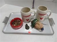 Pennies and MM mugs