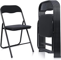 Kathfly 6 Pcs Steel Folding Chair Set