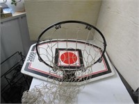 Hamper Over the Door Basketball Hoop