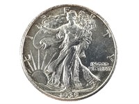 1939-D Walking Liberty Half Dollar