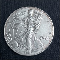 2002 1 oz Silver American Eagle