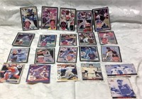 Lot of 21 5 inch baseball cards