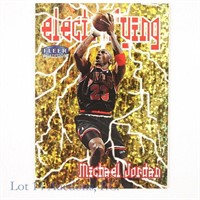 1998 Fleer Tradition Electrifying Michael Jordan