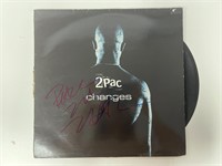 Autograph COA Tupac Vinyl RARE