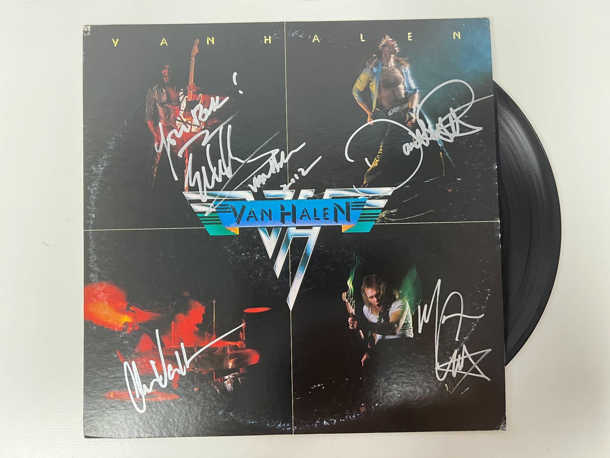 Autograph Signed RARE COA Music Vinyls CDs Posters BE