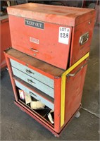 DUPLEX Rolling Toolbox With Some Tools