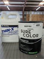 INTERIOR PAINT AND PRIMER, THINNER