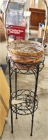 Plant Stand with basket