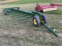 Stoltzfus 10 Bale Round Bale Trailer