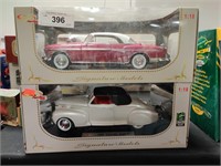 2 New Diecast cars, 1:18